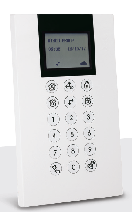 Risco Panda Keypad | Walker Safety Products